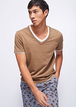 Cub T-shirt con scollo a V Gaudì Uomo