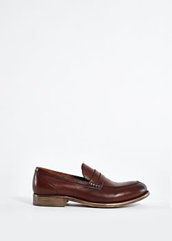 Leather loafers Gaudì Fashion