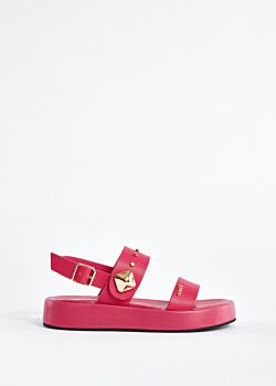 Leather sandals with studs Gaudì Fashion