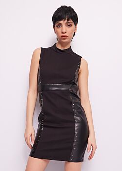 Black Robe noire à clous Gaudì Jeans
