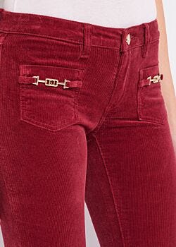 Rhubarb Pantalon en velours de coton Gaudì Jeans