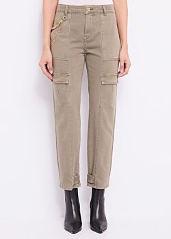 Elmwood Pantalon cargo slim en coton Gaudì Jeans