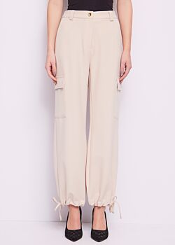 Macadamia Beige cargo trousers Gaudì Jeans
