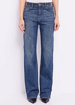 Unico Straight worn cotton jeans Gaudì Jeans