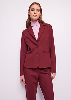 Rhubarb Blazer bordeaux monopetto Gaudì Jeans