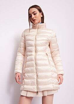 Macadamia Down jacket in shiny nylon Gaudì Jeans