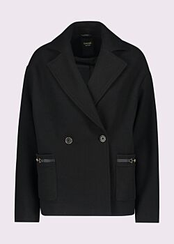 Cappotto corto nero Gaudì Jeans