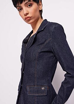 Unico Blazer en denim de coton Gaudì Jeans