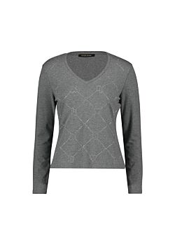 T-shirt in cotone con strass Gaudì Jeans