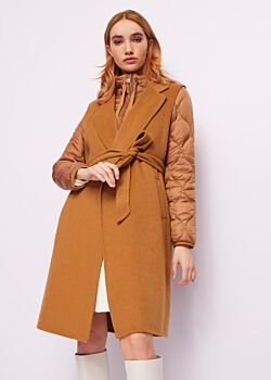 Manteau marron en laine mélangée Gaudì Fashion