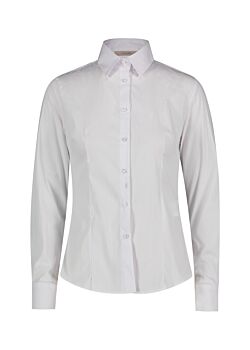 White White cotton-blend shirt Gaudì