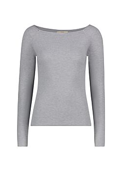 Opal Gray Long-sleeved neckline shirt Gaudì