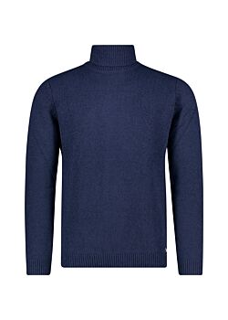 Spectrum Blue Turtle neck jumper Gaudì