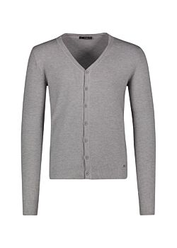 Steel Gray Mel. Cardigan with bottoms Gaudì