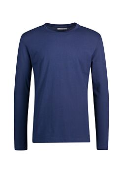 Deep Cobalt Long-sleeved cotton t-shirt Gaudì