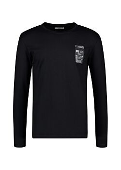 Black Long-sleeved cotton t-shirt Gaudì
