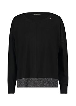 Maglia in filato nero Gaudì Jeans