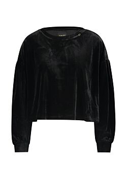Black chenille sweatshirt Gaudì Jeans