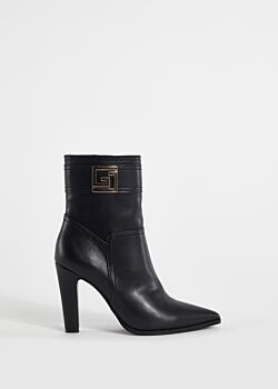 Fauxleather ankle boots with logo Gaudì Fashion