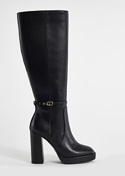 Black Stivali platform in similpelle Gaudì Fashion