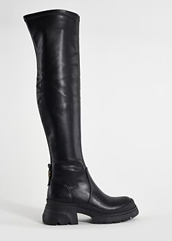 Black Cuissardes en similicuir Gaudì Fashion