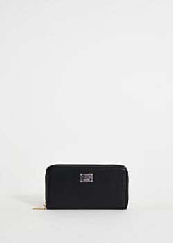 Cartera negra de piel sintética Gaudì Fashion