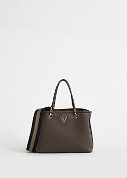 Shopping bag marrone con tracolla Gaudì Fashion
