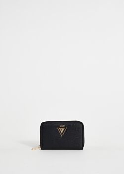 Minicartera con cremallera alrededor negra Gaudì Fashion