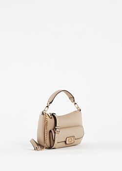 Borsa a spalla in similpelle beige Gaudì Fashion