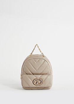 Sac à dos beige matelassé Gaudì Fashion