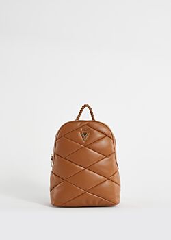 Brown quilted rucksack Gaudì Fashion