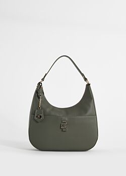 Bolso hobo verde de piel sintética Gaudì Fashion