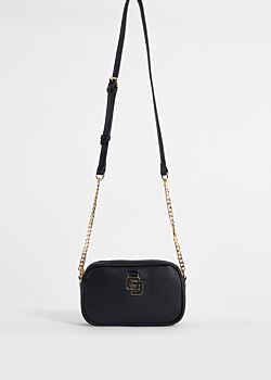 Bolso cruzado negro con colgante Gaudì Fashion