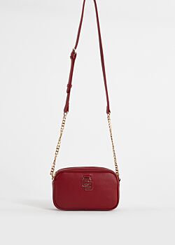 Bolso cruzado rojo con colgante Gaudì Fashion