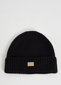 Berretto beanie nero in maglia Gaudì Fashion