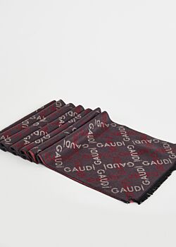 Bufanda con logotipo Gaudì Fashion