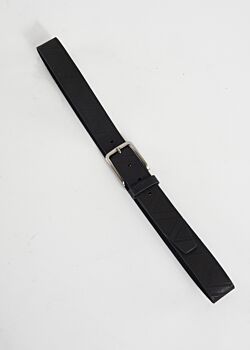 Black Cintura in pelle con logo Gaudì Fashion