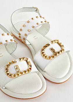 Flat studded sandals Gaudì Fashion