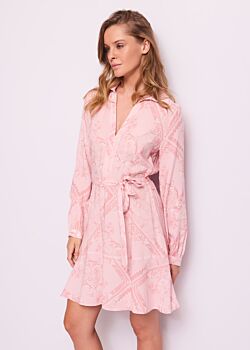 4608-2101 Robe en mousseline imprimée pour femme Gaudì Jeans