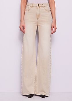 Jean en coton effet usé pour femme Gaudì Jeans