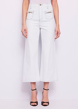 Unico Vaqueros rectos de mujer de algodón Gaudì Jeans