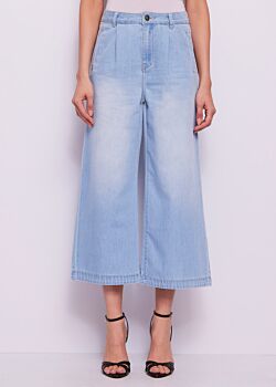 Unico Vaqueros cropped de algodón Gaudì Jeans