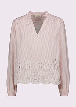 4608-2101 Blouse rayée en coton pour femme Gaudì Jeans