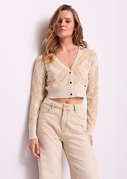 3216-2101 Cárdigan con estampado para mujer Gaudì Jeans