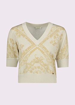 Maglia donna con scollo a V Gaudì Jeans