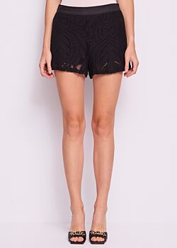 Black Shorts da donna neri con tasche Gaudì Fashion