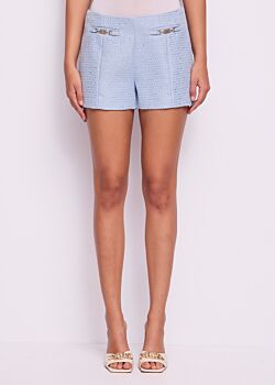 Summer Song Shorts da donna azzurri con paillettes Gaudì Fashion