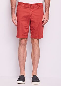 Aurora Red Bermuda en coton imprimé pour homme Gaudì Homme