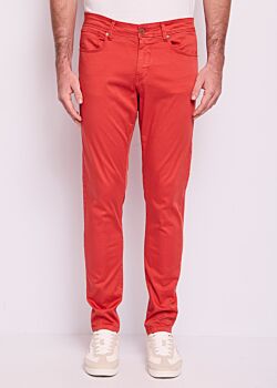 Aurora Red Men's red cotton trousers Gaudì Uomo