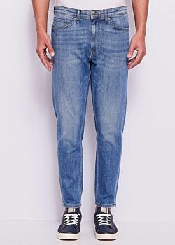 Unico Vaqueros tapered algodón desgastado para hombre Gaudì Uomo